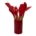 Set De Utensilios De Cocina Rojo Y Madera