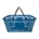 Supermercado Cesta Canasta De Compras De Plástico Azul