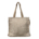 Bolso de Tela Con Diseño Tejido Color Blanco