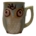 Taza De Cerámica Con Diseño De Búho