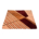 Alfombra/Tapete Naranja Con Diseño de Rayas 260x225cm