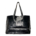 Bolso De Mano De Cuero Color Negro