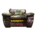 Sofa De Piel Diseño Grafiti 126x85x92cm