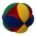 Juguete Pelota en Gajos de Colores