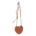 Bolso De Mano Forma de Corazón Color Naranja