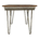 Mesa de Madera y Metal Antigua 40x37x40cm