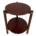Mesa Auxiliar De Madera Color Café 43x52cm