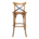 Silla de Madera Color Café 45x100x40cm