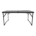 Mesa De Plástico Plegable Color Gris Oscuro 64x42x30cm