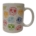Taza con Diseño de Calaveras de Colores