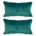 Cojín Rectangular Color Verde