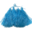 Pompones Color Azul