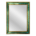 Espejo De Pared Verde con Dorado 14x19cm