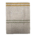 Mantel Color Beige Con Rayas 150x150cm