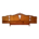 Cabecera De Cama De Madera 340x132cm