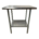 Mesa Auxiliar de Acero Inoxidable 76x89x61cm