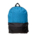 Mochila de Tela Azul Con Negro