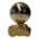 Decoración Figura Trofeo de Balón Dorado