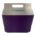 Hielera Morado Con Blanco