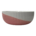 Plato/Bowl De Cerámica Color Blanco y Rosa