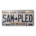 Automotriz Placas de Auto 2PZ