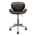Silla De Oficina Acojinada Con Rueditas Color Negro 49X91X51CM