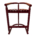 Silla De Madera Color Tinto 54x86x53cm