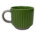 Taza de Cerámica Color Verde